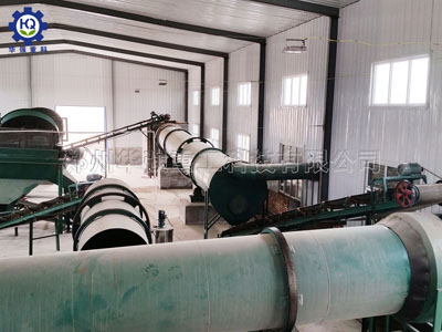 平模造粒機(jī)組合生產(chǎn)線現(xiàn)場